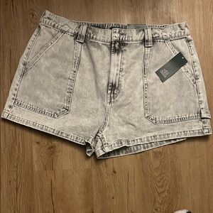 Wild Fable Light distressed  Gray Jean Shorts NWT